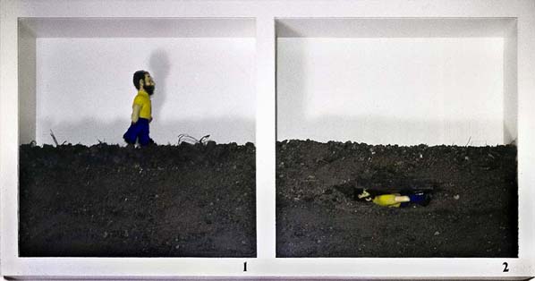Valeriy Gerlovin "Life in Two Parts" conceptual object